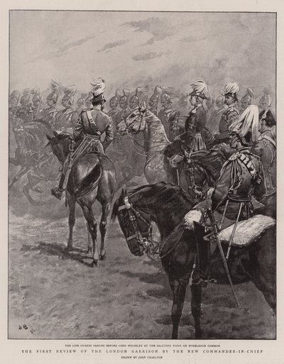 The First Review of the London Garrison by the New Commander-in-Chief by John Charlton